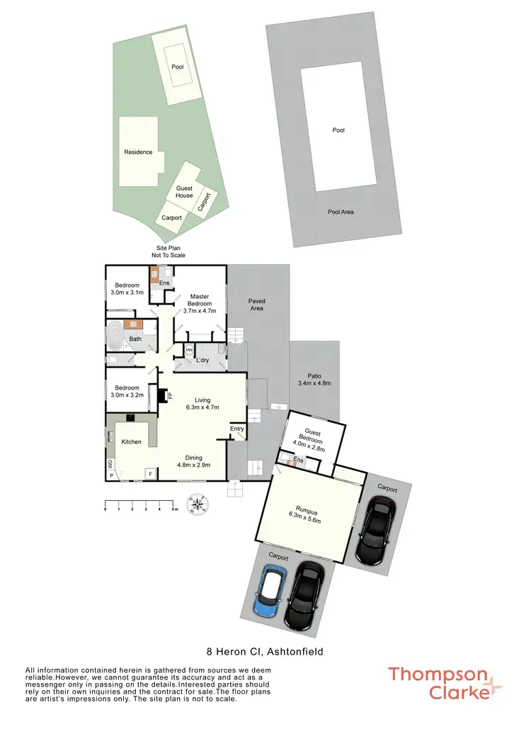 Floorplan of Homely house listing, 8 Heron Close, Ashtonfield NSW 2323