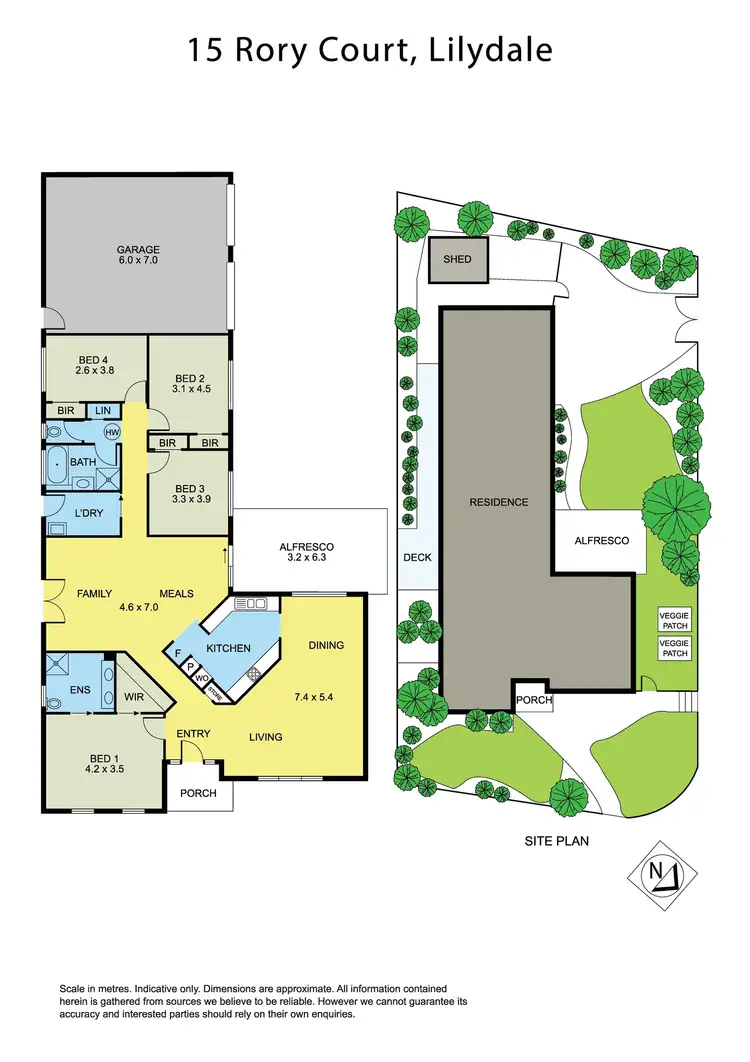 Floorplan of Homely house listing, 15 Rory Court, Lilydale VIC 3140