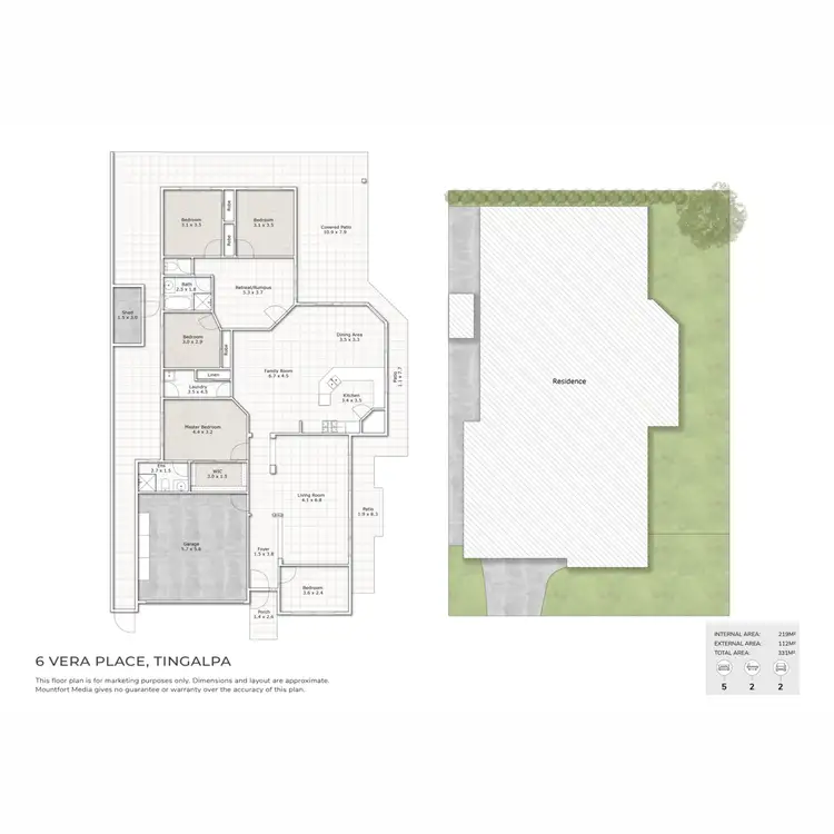 Floorplan of Homely house listing, 6 Vera Place, Tingalpa QLD 4173