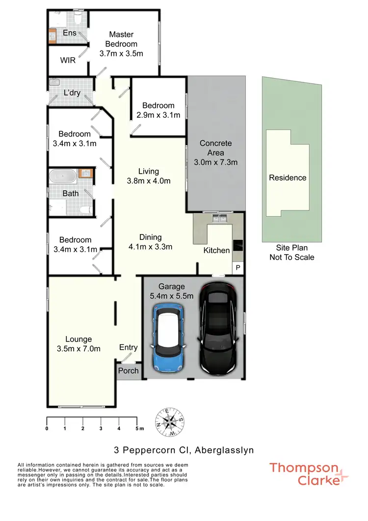Floorplan of Homely house listing, 3 Peppercorn Close, Aberglasslyn NSW 2320