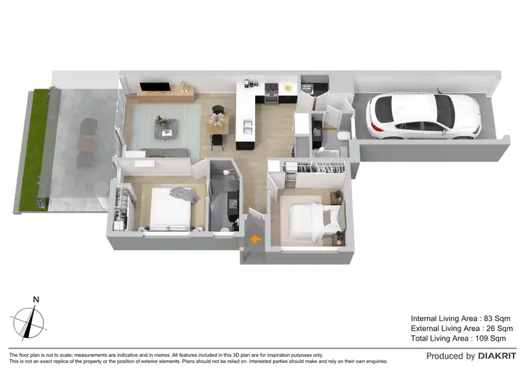 Floorplan of Homely unit listing, 25/235 Lacey Road, Bald Hills QLD 4036