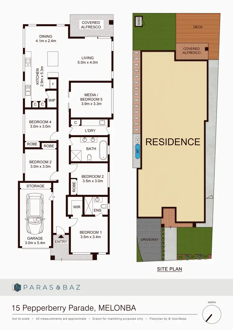 Floorplan of Homely house listing, 15 Pepperberry Parade, Marsden Park NSW 2765
