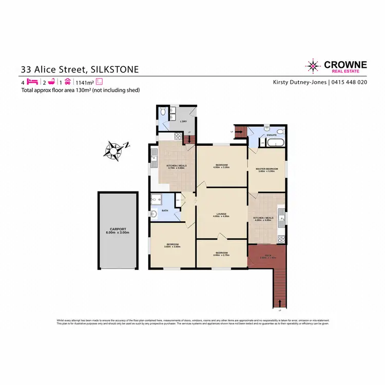 Floorplan of Homely house listing, 33 Alice Street, Silkstone QLD 4304