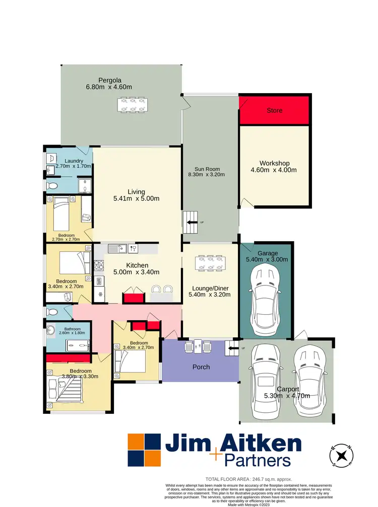 Floorplan of Homely house listing, 103 Nepean Street South, Leonay NSW 2750
