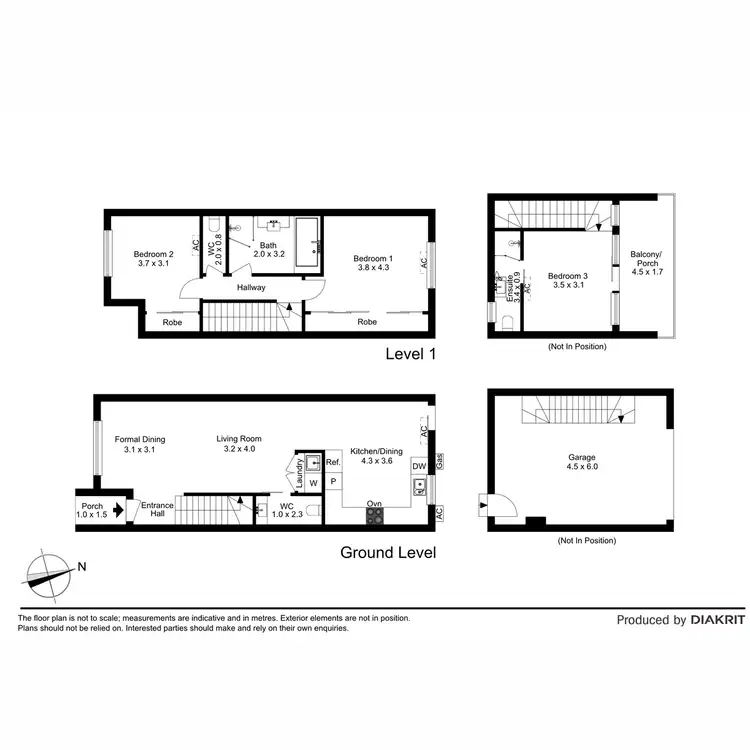 Floorplan of Homely house listing, 20 Densham Way, Craigieburn VIC 3064