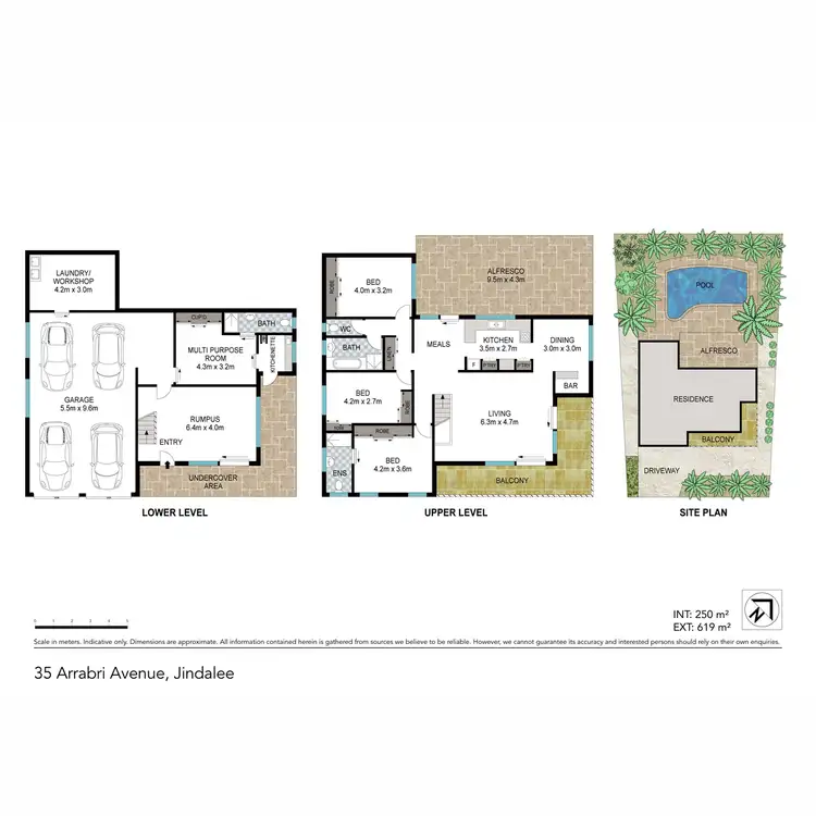 Floorplan of Homely house listing, 35 Arrabri Avenue, Jindalee QLD 4074