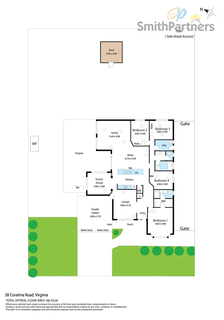 Floorplan of Homely house listing, 38 Coratina Road, Virginia SA 5120