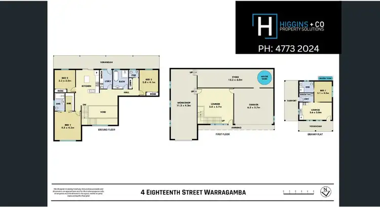 Floorplan of Homely house listing, 4 Eighteenth Street, Warragamba NSW 2752