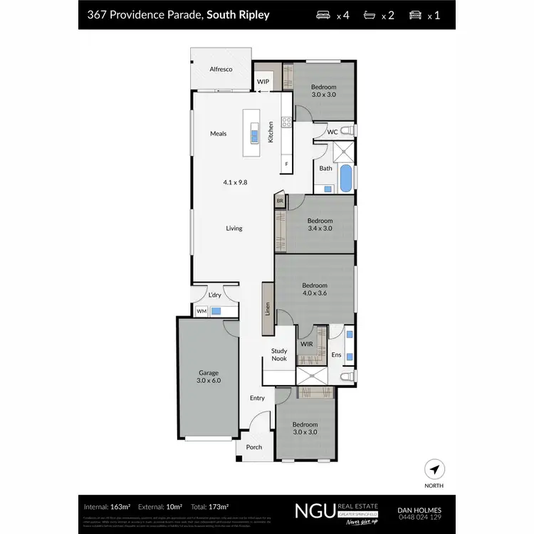 Floorplan of Homely house listing, 367 Providence Parade, South Ripley QLD 4306