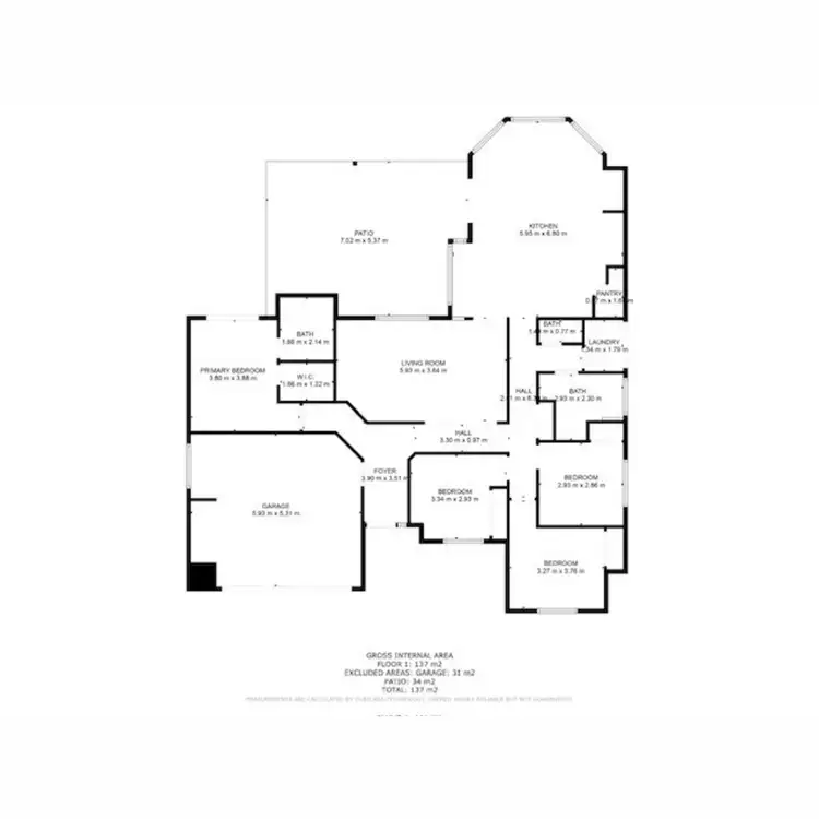 Floorplan of Homely house listing, 22 Reisenleiter Avenue, Gatton QLD 4343