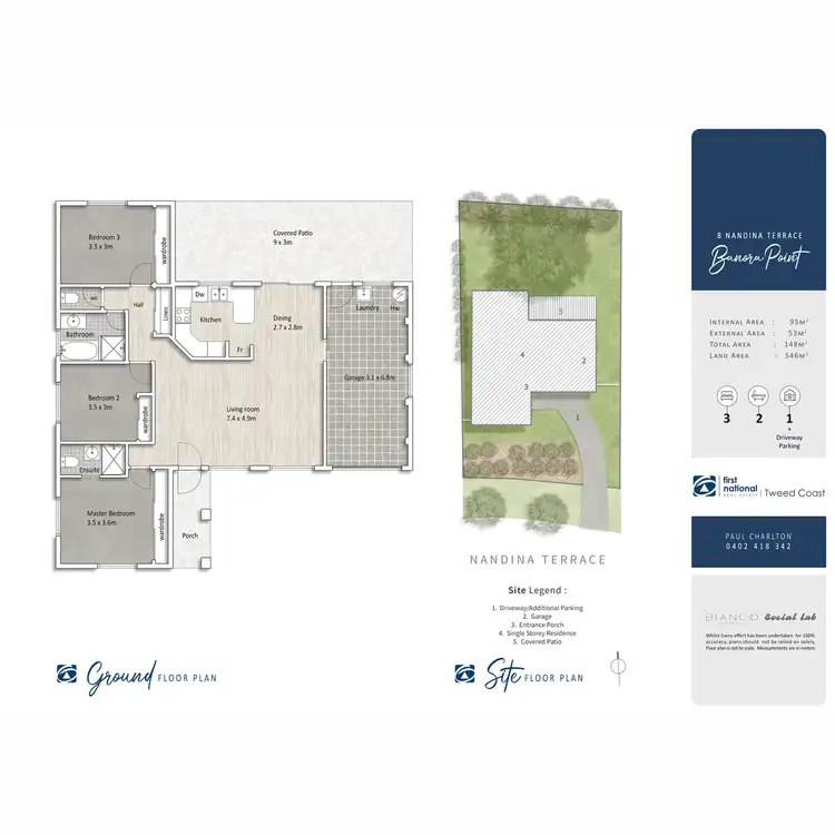 Floorplan of Homely house listing, 8 Nandina Terrace, Banora Point NSW 2486