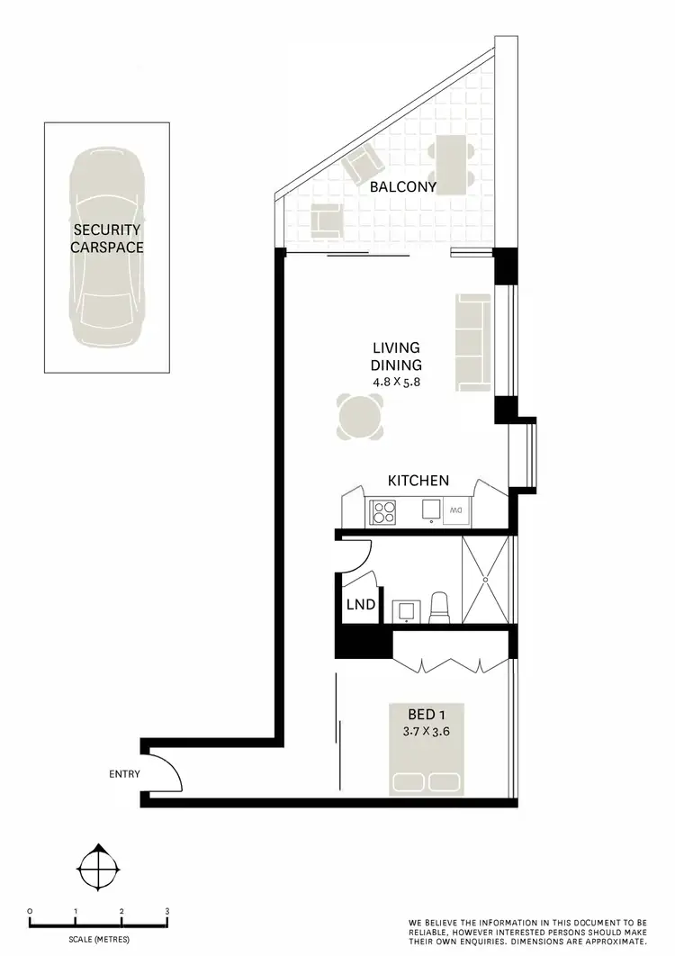 Floorplan of Homely apartment listing, 209/425 Bourke Street, Surry Hills NSW 2010