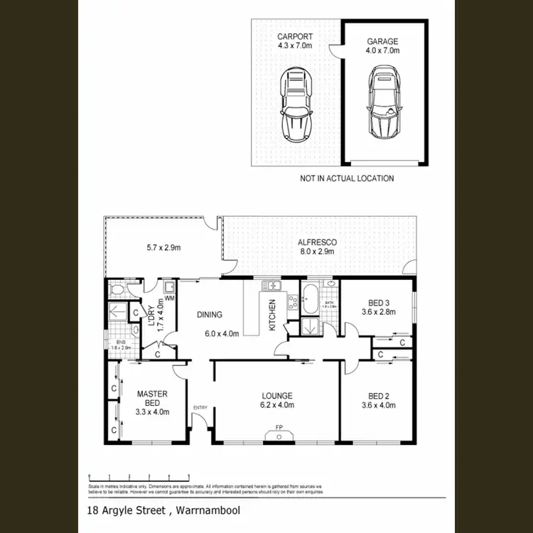Floorplan of Homely house listing, 18 Argyle Street, Warrnambool VIC 3280