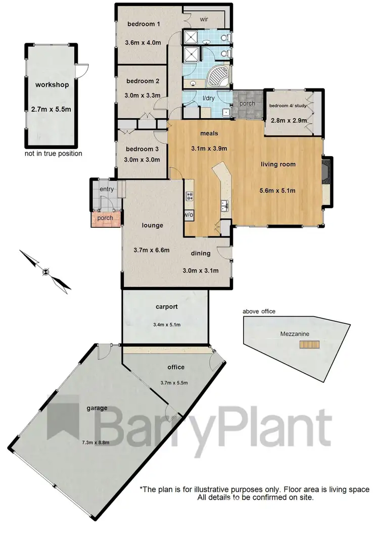 Floorplan of Homely house listing, 18 Ronald Road, Emerald VIC 3782