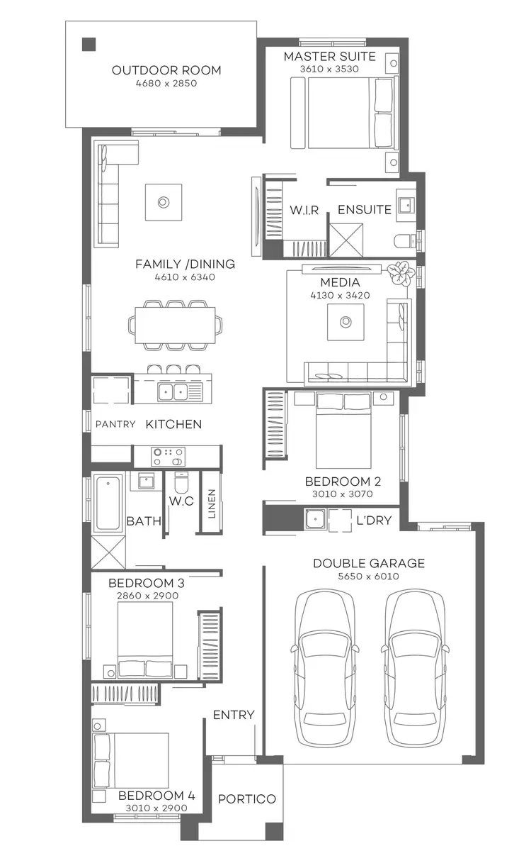 Floorplan of Homely land listing, 19 Watson Street, Burpengary East QLD 4505