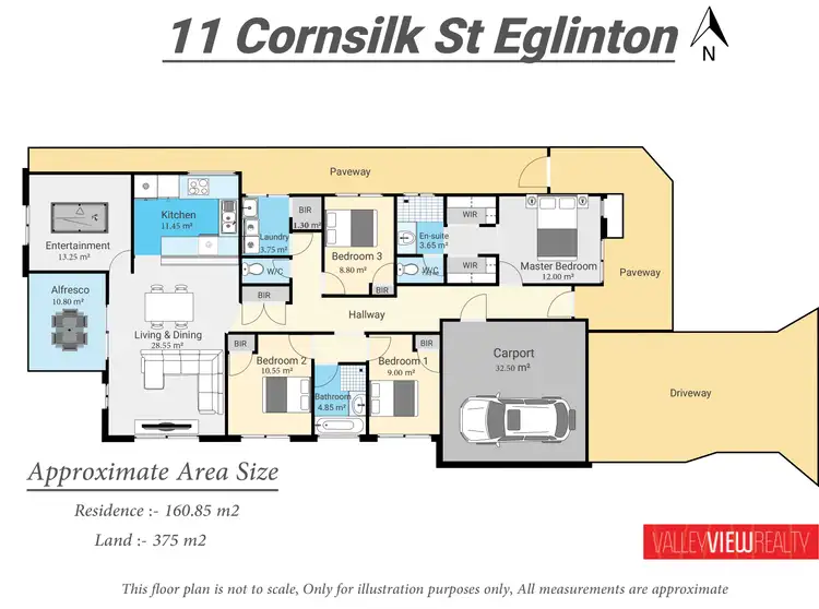 Floorplan of Homely house listing, 11 Cornsilk Street, Eglinton WA 6034