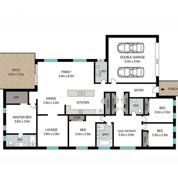 Floorplan of Homely house listing, 26 Don Street, Deebing Heights QLD 4306