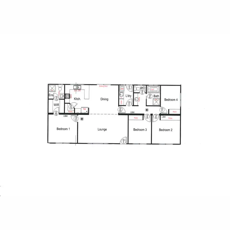 Floorplan of Homely house listing, 65 Spring Street, Mortlake VIC 3272