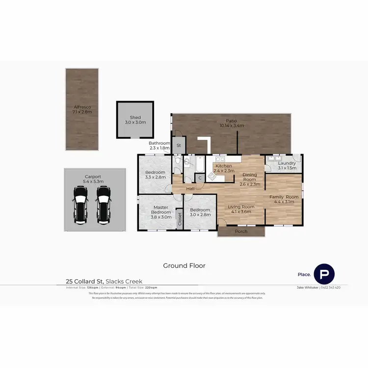 Floorplan of Homely house listing, 25 Collard Street, Slacks Creek QLD 4127