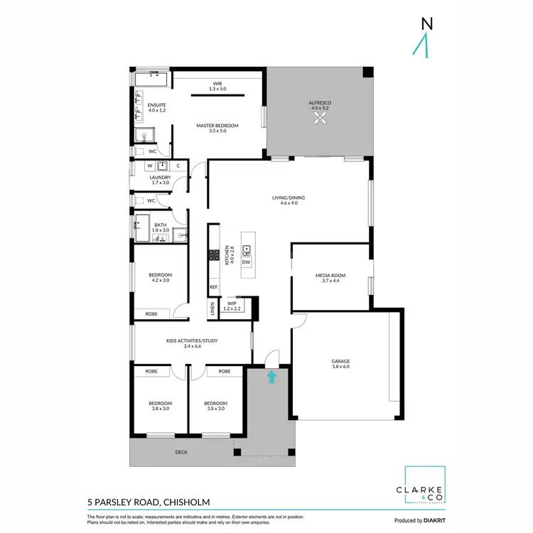 Floorplan of Homely house listing, 5 Parsley Road, Chisholm NSW 2322