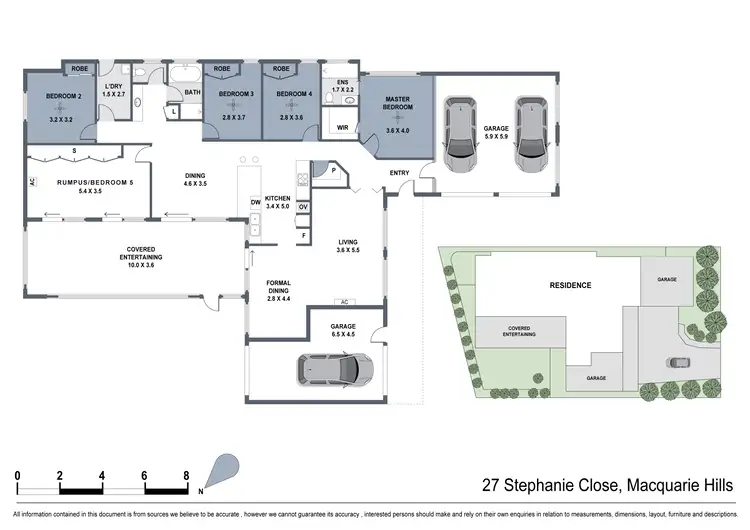 Floorplan of Homely house listing, 27 Stephanie Close, Macquarie Hills NSW 2285