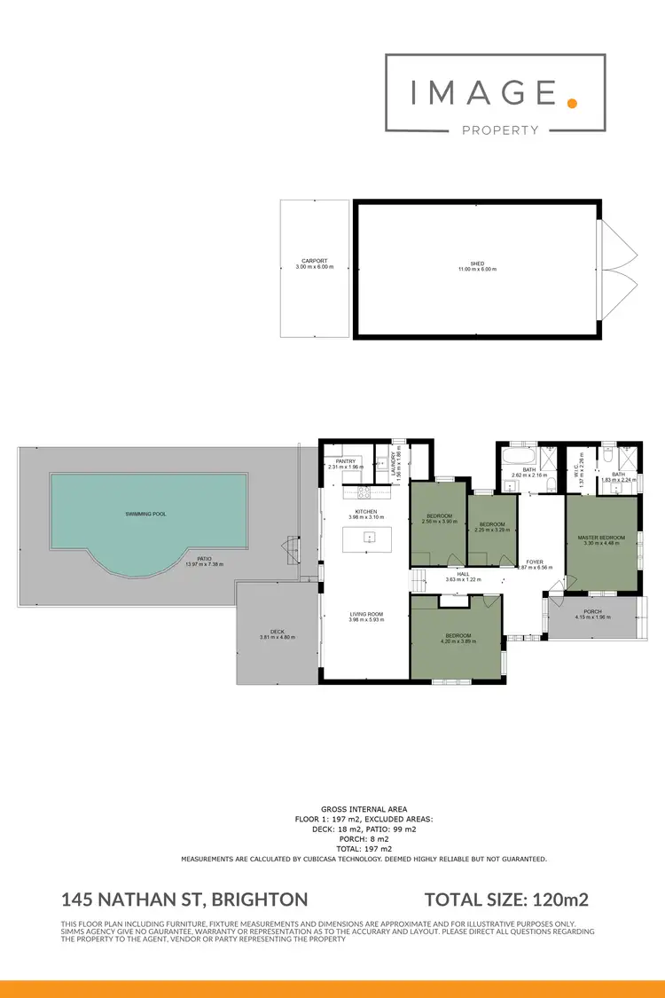 Floorplan of Homely house listing, 145 Nathan Street, Brighton QLD 4017