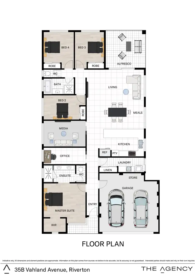 Floorplan of Homely house listing, 35B Vahland Avenue, Riverton WA 6148