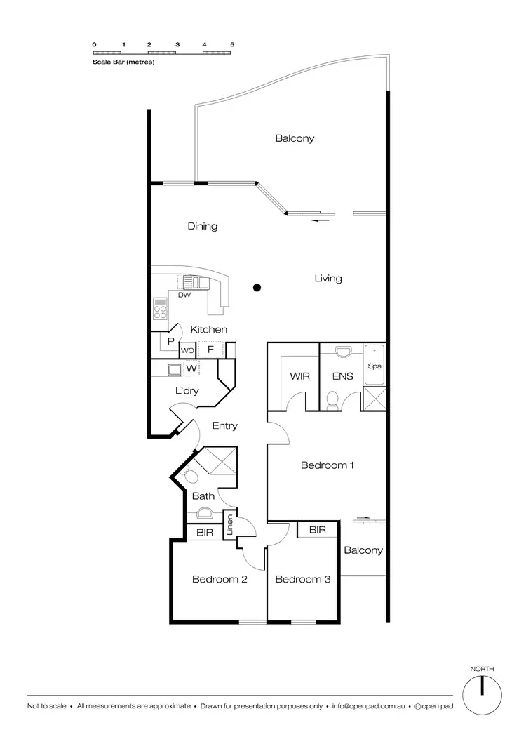 Floorplan of Homely apartment listing, 6/1 Riverside Road, East Fremantle WA 6158