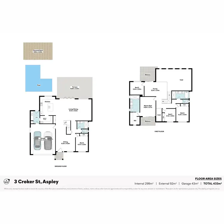 Floorplan of Homely house listing, 3 Croker Street, Aspley QLD 4034