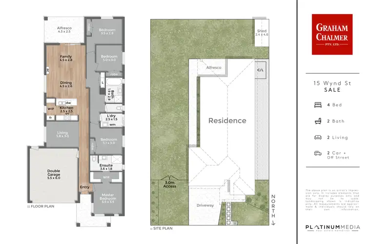 Floorplan of Homely house listing, 15 Wynd Street, Sale VIC 3850