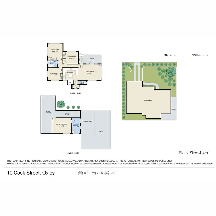 Floorplan of Homely house listing, 10 Cook Street, Oxley QLD 4075