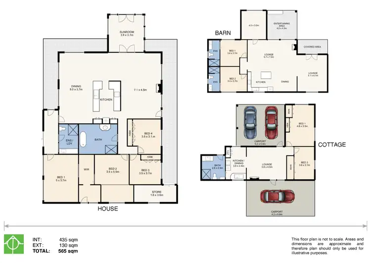Floorplan of Homely rural property listing, 473 Black Springs Road, Mudgee NSW 2850