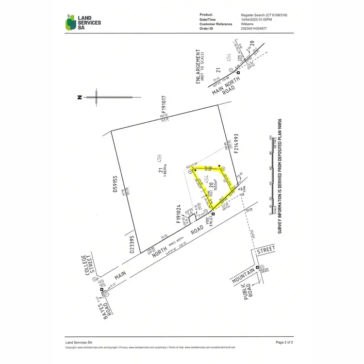Floorplan of Homely house listing, 66 Main North Road, Sevenhill SA 5453