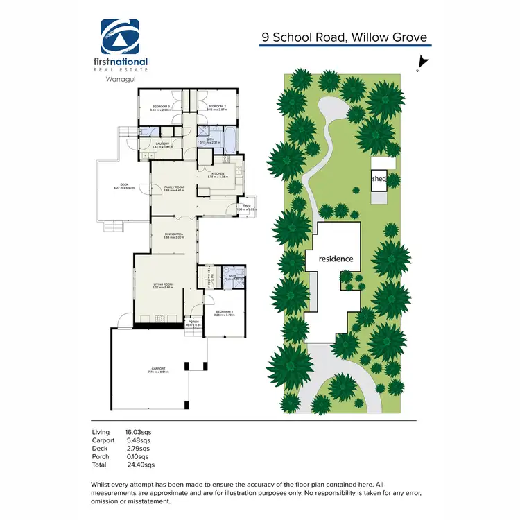 Floorplan of Homely house listing, 9 School Road, Willow Grove VIC 3825
