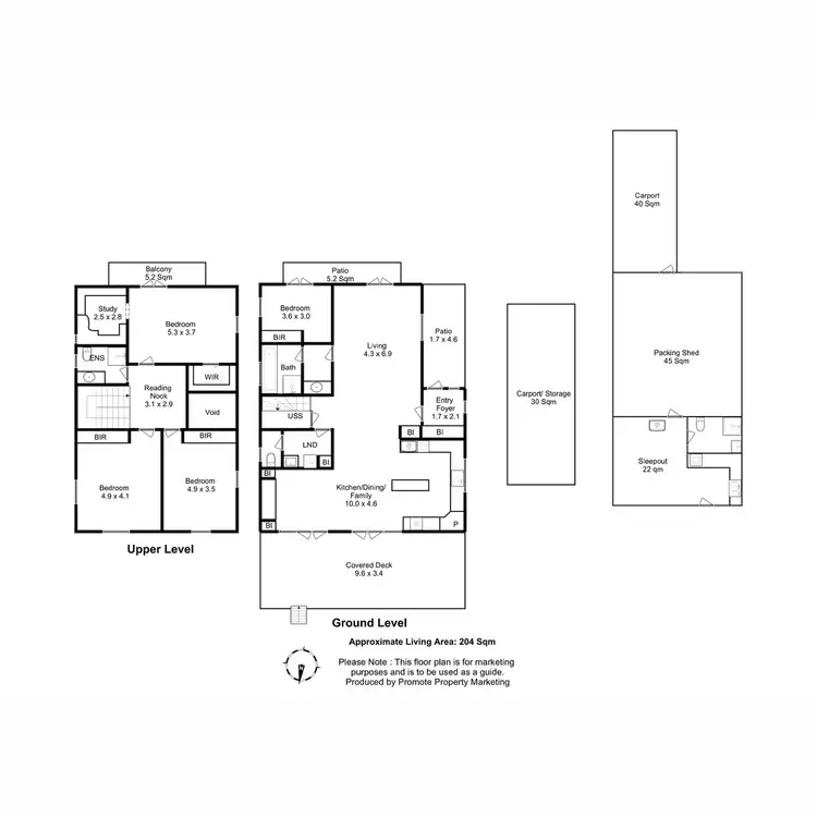 Floorplan of Homely house listing, 141 Ayres Road, Ranelagh TAS 7109