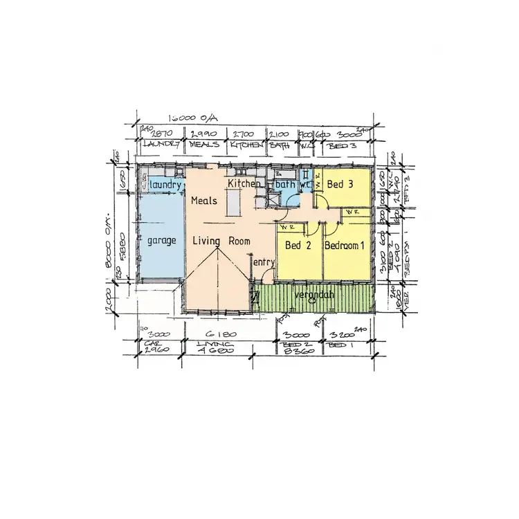 Floorplan of Homely townhouse listing, 2/71-73 Reeve Street, Sale VIC 3850