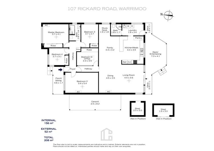 Floorplan of Homely house listing, 107 Rickard Road, Warrimoo NSW 2774
