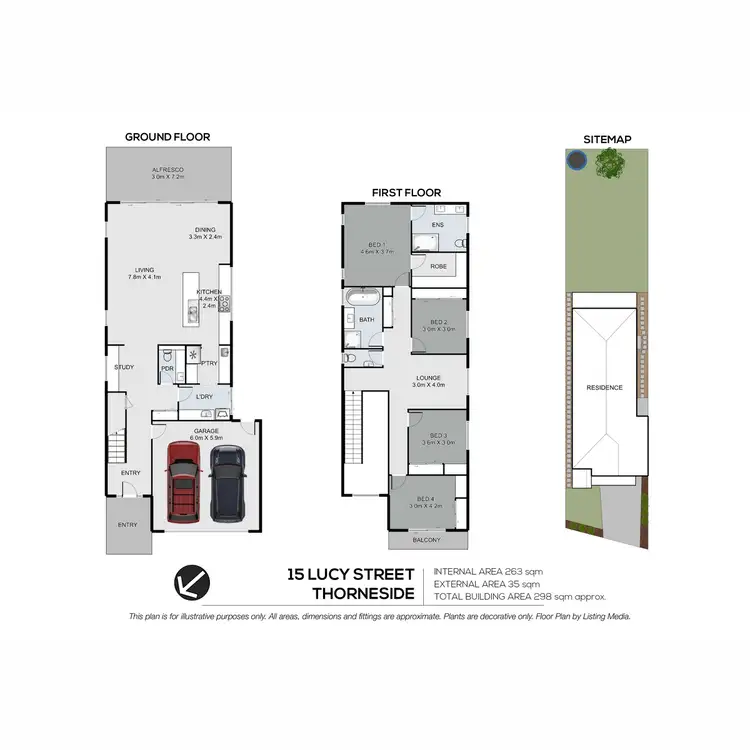 Floorplan of Homely house listing, 15 Lucy Street, Thorneside QLD 4158