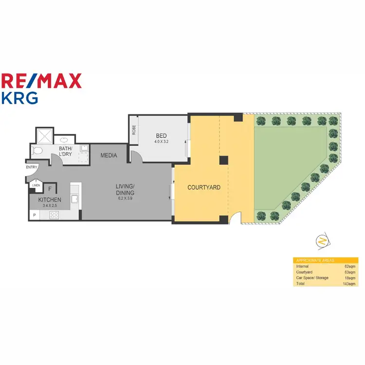Floorplan of Homely apartment listing, 103/28 Peninsula Drive, Breakfast Point NSW 2137