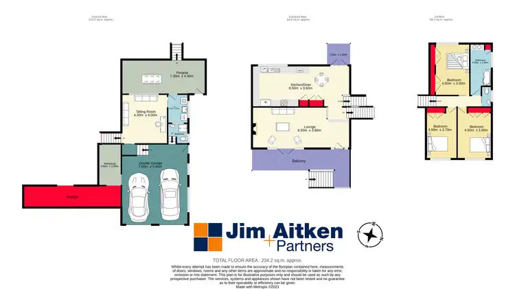 Floorplan of Homely house listing, 19 Currawong Crescent, Leonay NSW 2750