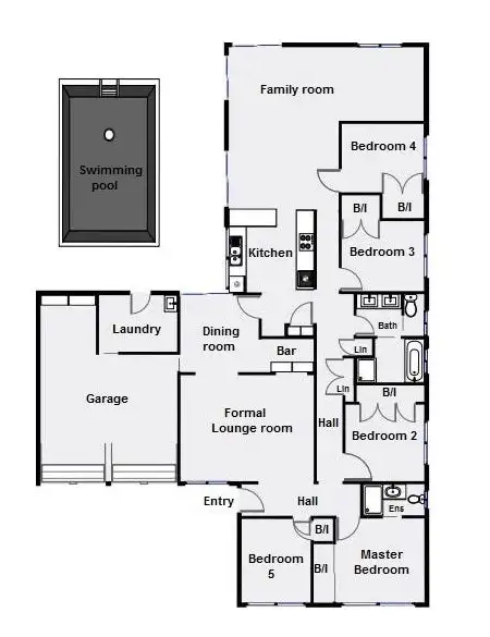 Floorplan of Homely house listing, 51 St Georges Terrace, Dubbo NSW 2830