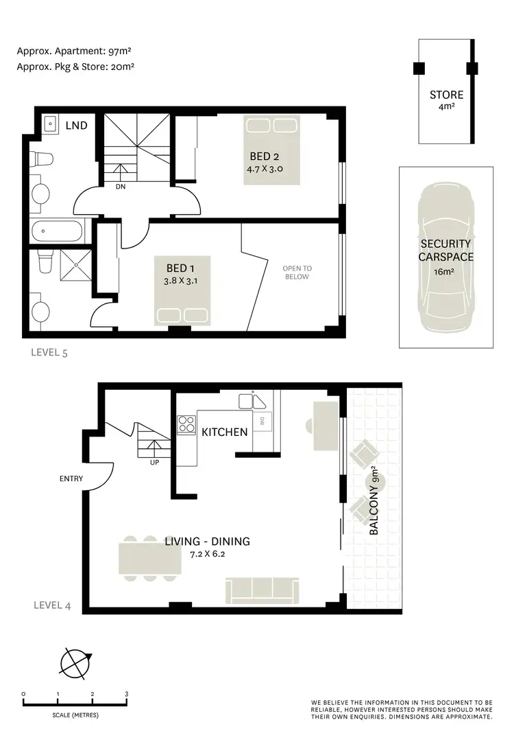 Floorplan of Homely apartment listing, 408/1 Poplar Street, Surry Hills NSW 2010