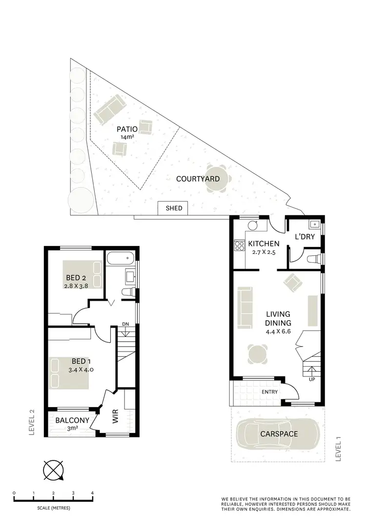 Floorplan of Homely townhouse listing, 2/17 Fontenoy Road, Macquarie Park NSW 2113