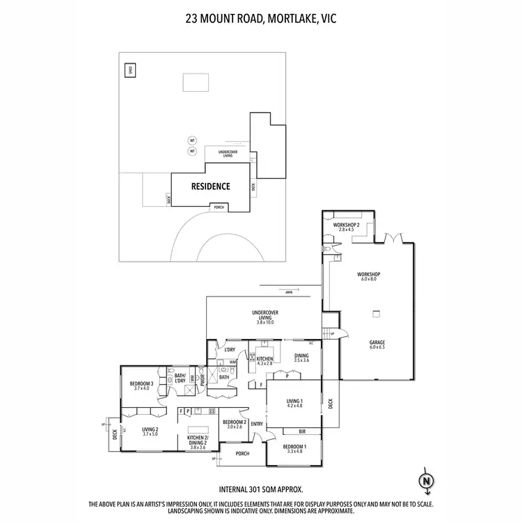 Floorplan of Homely rural property listing, 23 Mount Road, Mortlake VIC 3272