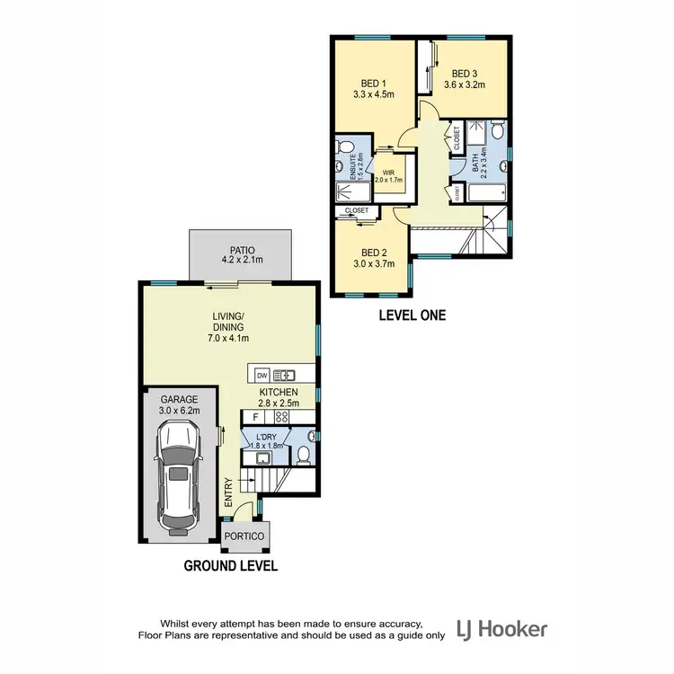 Floorplan of Homely townhouse listing, 4/100 Brickworks Road, Kallangur QLD 4503