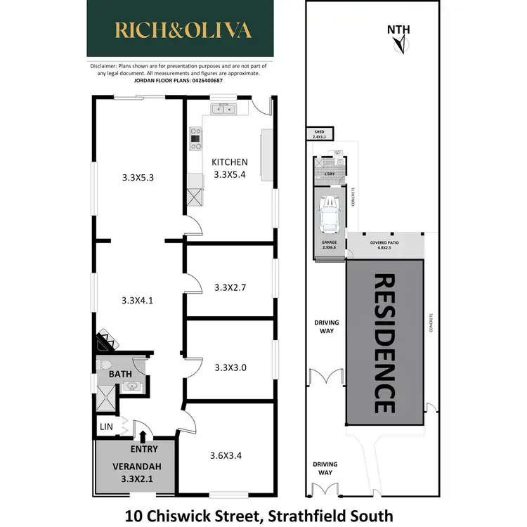 Floorplan of Homely house listing, 10 Chiswick Street, Strathfield South NSW 2136
