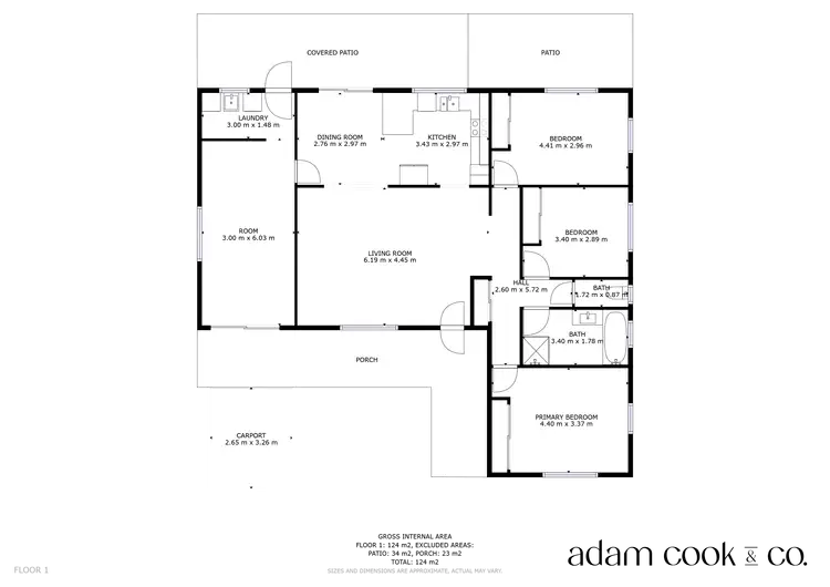 Floorplan of Homely house listing, 24-26 Ashgrove Crescent, Taranganba QLD 4703