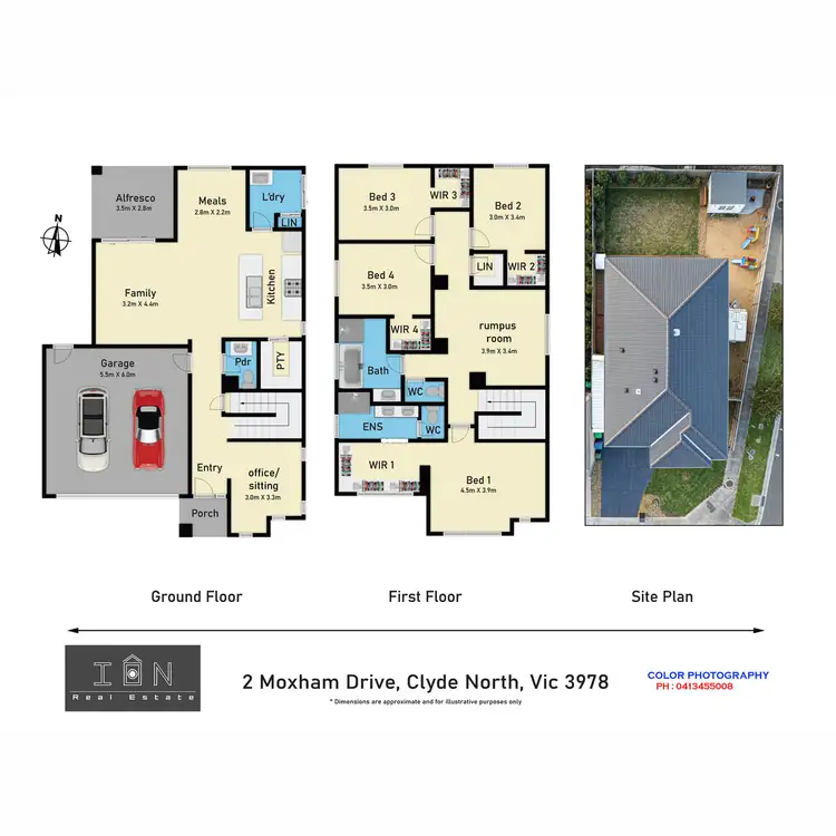 Floorplan of Homely house listing, 2 Moxham Drive, Clyde North VIC 3978