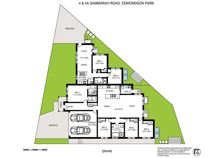 Floorplan of Homely house listing, 4 Sammarah Road, Edmondson Park NSW 2174