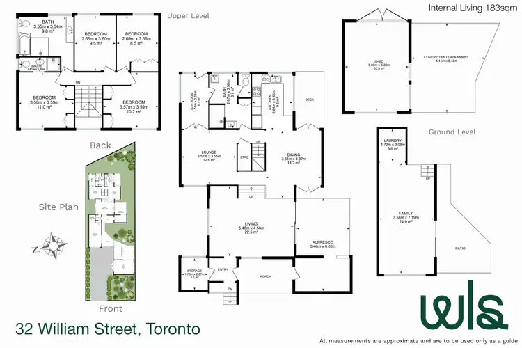 Floorplan of Homely house listing, 32 William Street, Toronto NSW 2283